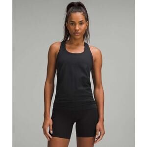 Lululemon Swiftly Tech Racerback Tank Top 2.0 *Hip Length Black Size 6